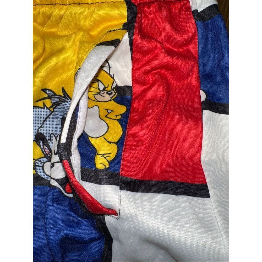 Tom & Jerry Reason Streetwear Collection Men's White Red Yellow Blue color block - Picture 7 of 7